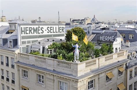 hermes garden paris|Hermes garden on Paris roof.